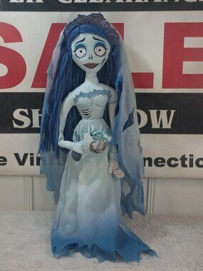 Corpse Bride Spirit Halloween Tim Burton Plush Doll Poseable Bendy Magnetic 19"